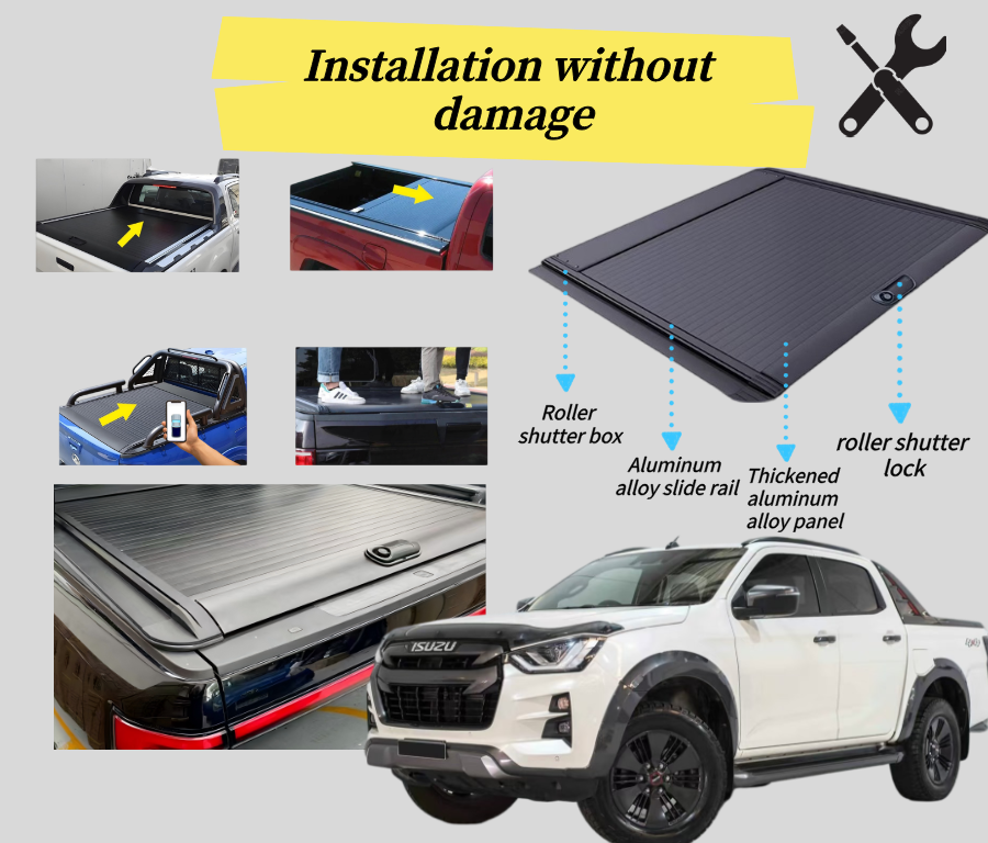 Engineered Tonneau Cover for 2012 - 2020 Isuzu D - Max: Unrivaled Functionality Guaranteed