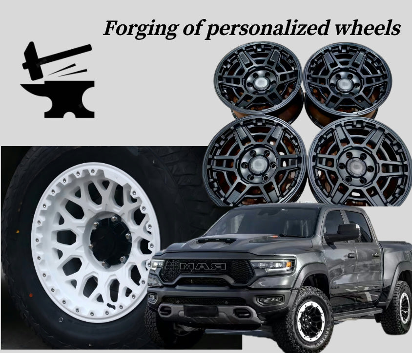 High - Performance OEM/ODM Forged Wheel Hub Rims for Your Dodge Ram