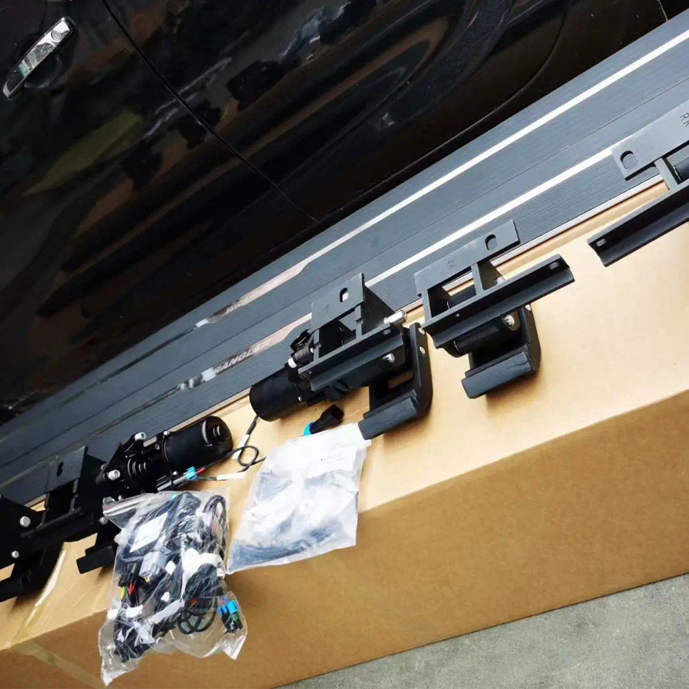 Auto Accessories Power Running Boards FRONTLANDER Side Steps for 14 - 23 Ford F-150