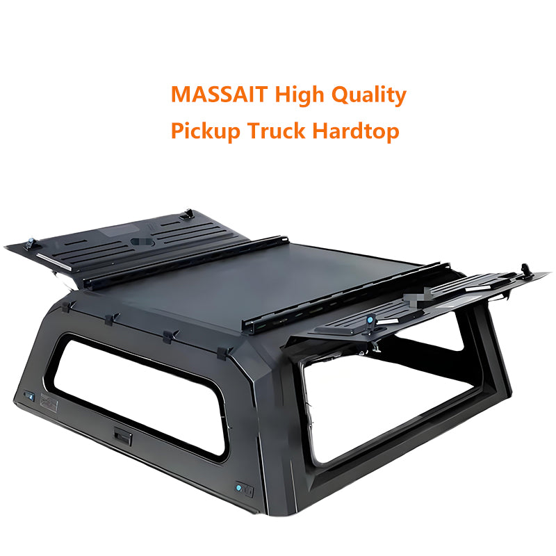 Luxury Waterproof Aluminum Hard Top Truck Canopy Pickup Bed Cover for 22 - 23 Toyota Tacoma Exterior Accessories