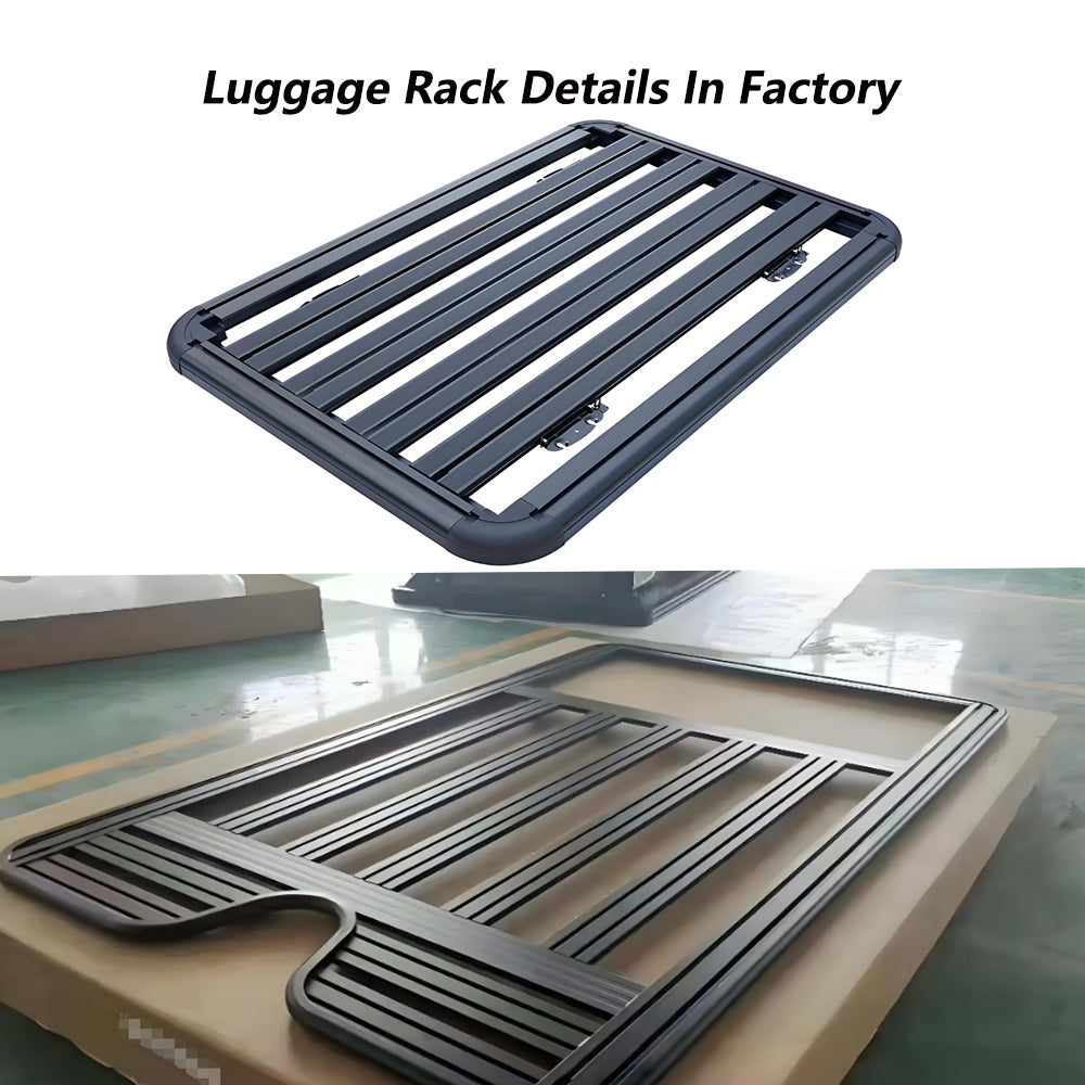 New Aluminum Alloy Body Parts Rooftop Carrier Removable Luggage Roof Rack for Suzuki Jimny Accessories JB64 JB74