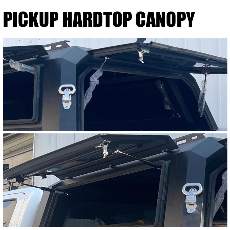 Luxury Waterproof Aluminum Hard Top Truck Canopy Pickup Bed Cover for 22 - 23 Toyota Tacoma Exterior Accessories