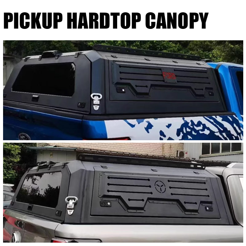 Luxury Waterproof Aluminum Hard Top Truck Canopy Pickup Bed Cover for 22 - 23 Toyota Tacoma Exterior Accessories