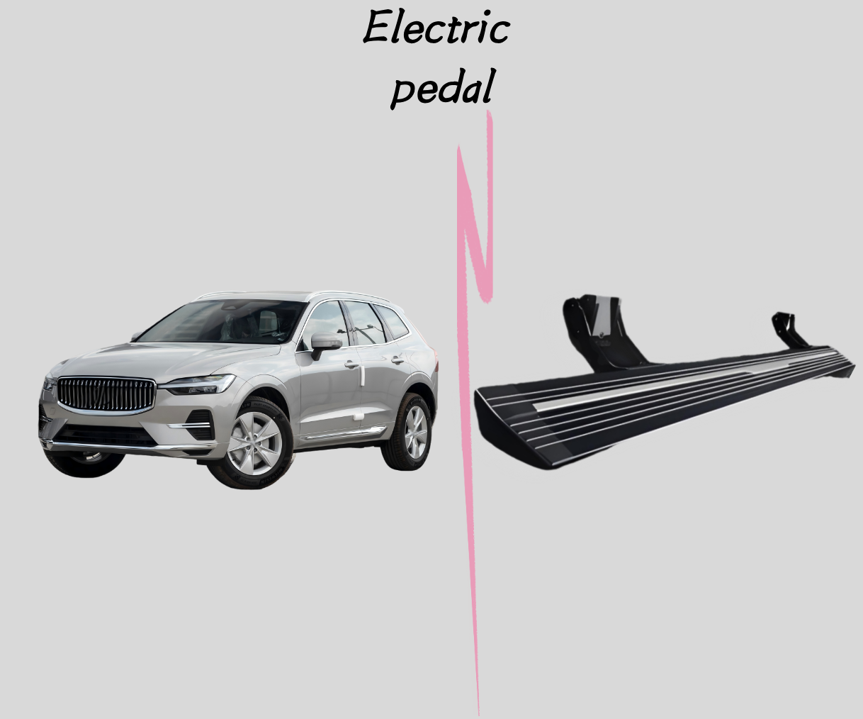 Custom Side Runners for 20-23 Volvo XC60