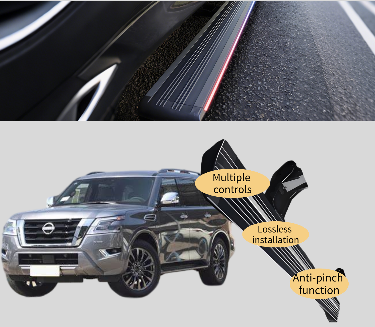 Running Boards for 22 - 23 Nissan Ruiqi 6