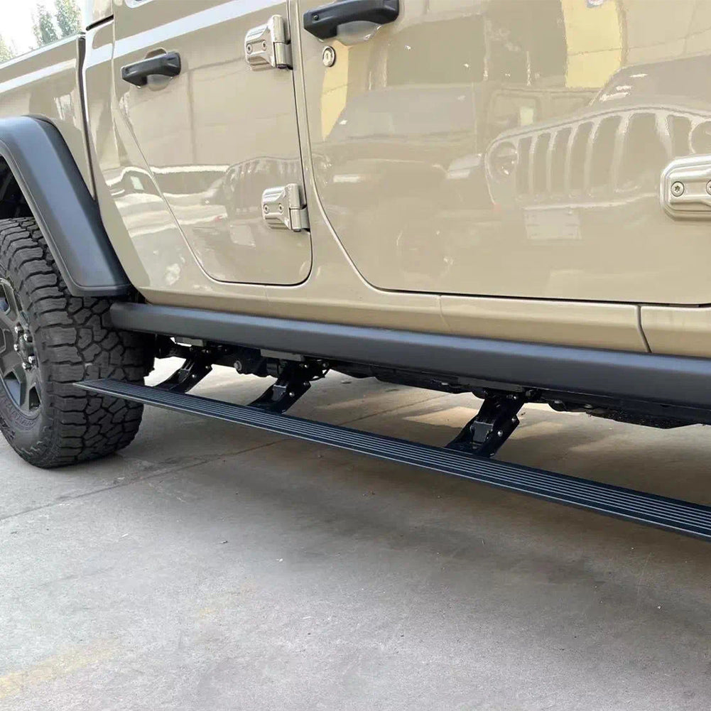 Electric Running Boards for 2023 Jeep Gladiator