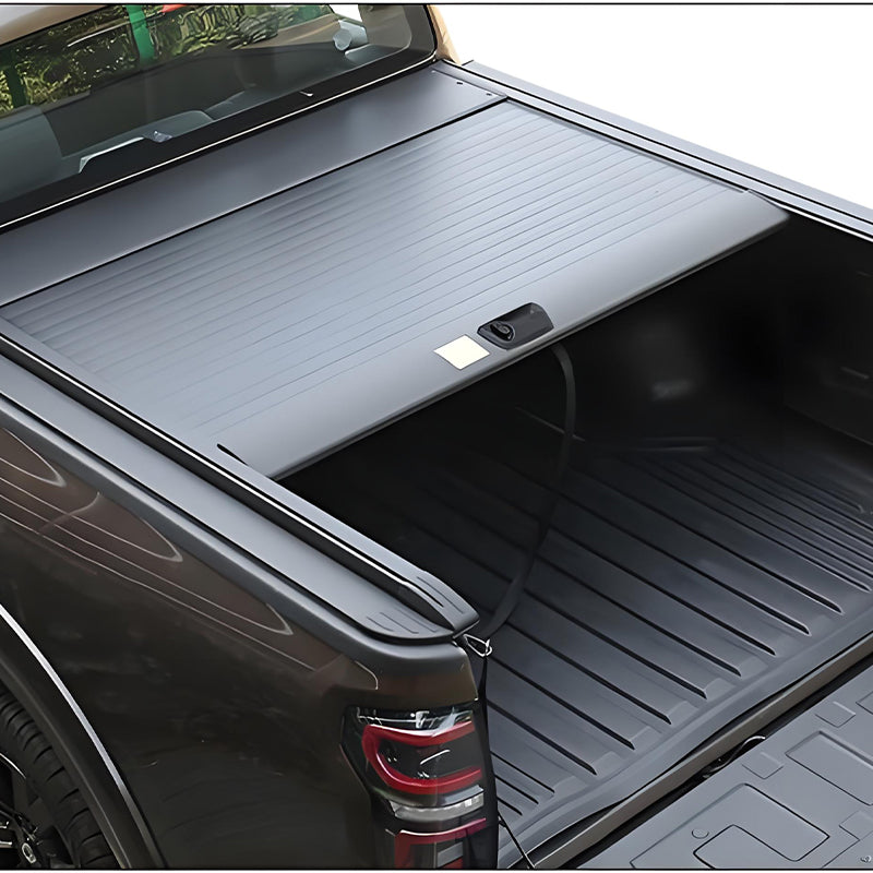 Aluminum Rolling Ute Tray Cover Retractable Tonneau Bed Cover Roller Shutter Lid Truck Pickup For Jeep Gladiator Double Cab