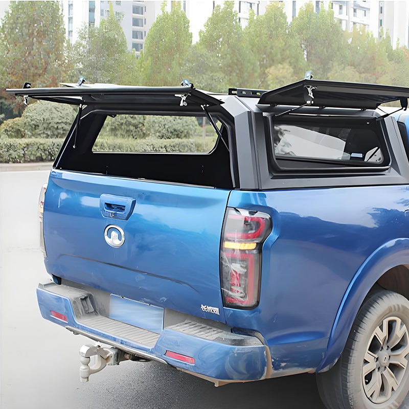 Luxury Waterproof Aluminum Hard Top Truck Canopy Pickup Bed Cover for 22 - 23 Toyota Tacoma Exterior Accessories