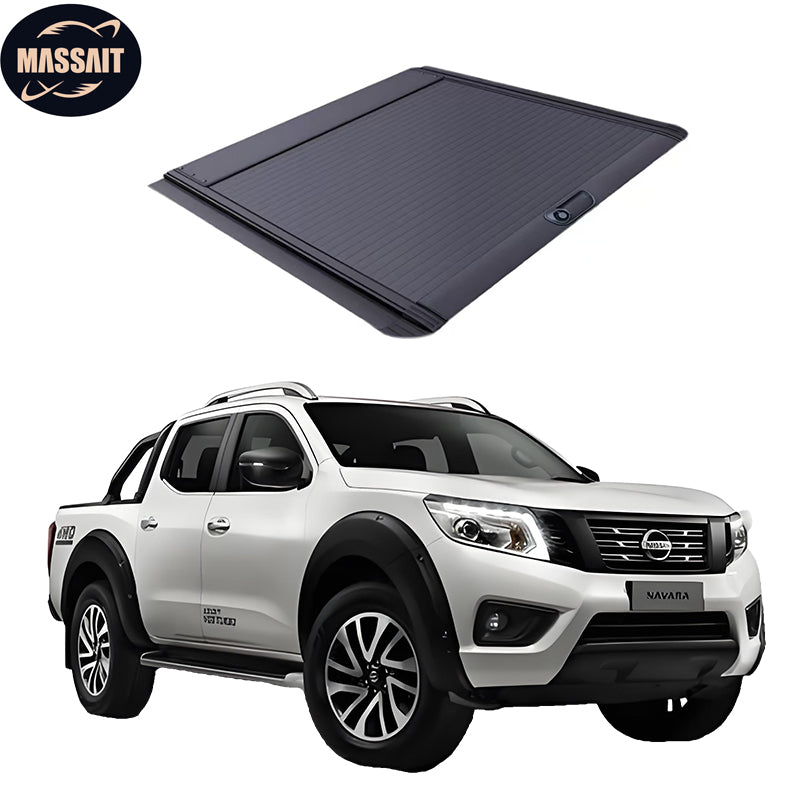 Pickup Truck Bed Cover Aluminum Retractable Roller Lid Tonneau Cover for Nissan Navara High-End