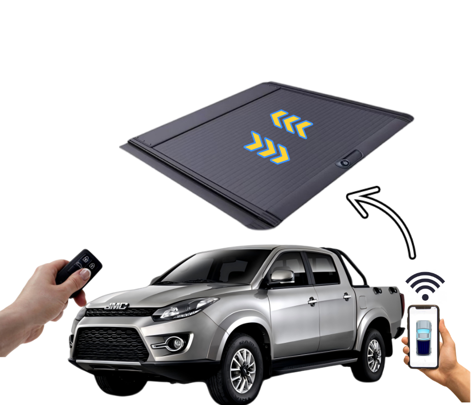 Hard Tonneau Cover - Retractable Bed Roller Shutter Lid for JMC Vigus 3/5/7 (Standard & Ext Cabs)