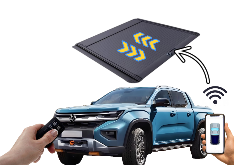 Premium Accessories for 2011+ Volkswagen Amarok Double Cab: Top - Notch Tonneau Cover