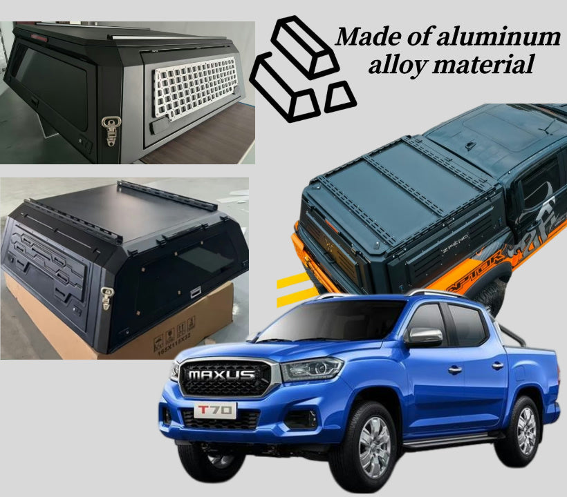 High Quality Aluminum Pickup Canopy & Steel Pickup Hardtop Canopy for 18 - 23 Volkswagen Amarok