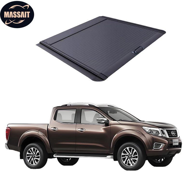 Pickup Truck Bed Cover Aluminum Retractable Roller Lid Tonneau Cover for Nissan Navara High-End