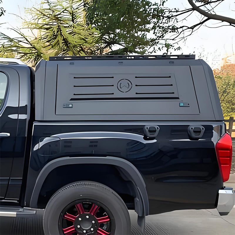 Luxury Waterproof Aluminum Hard Top Truck Canopy Pickup Bed Cover for 22 - 23 Toyota Tacoma Exterior Accessories