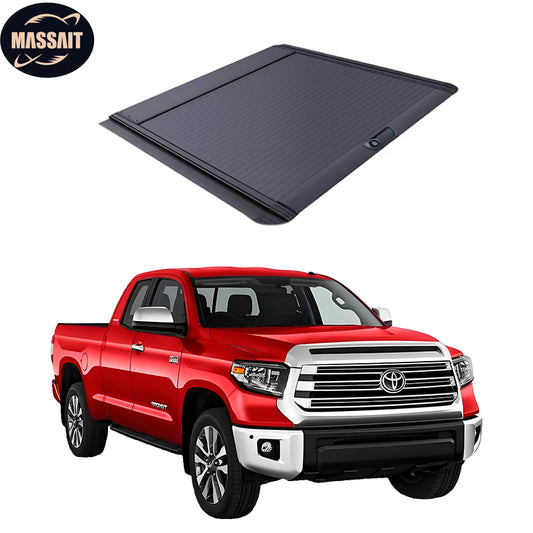 Electric Retractable Manual Aluminum Alloy Waterproof Tonneau Cover Roller Shutter Lid Truck Pick Bed Covers Ranger for Tocoma Tundra