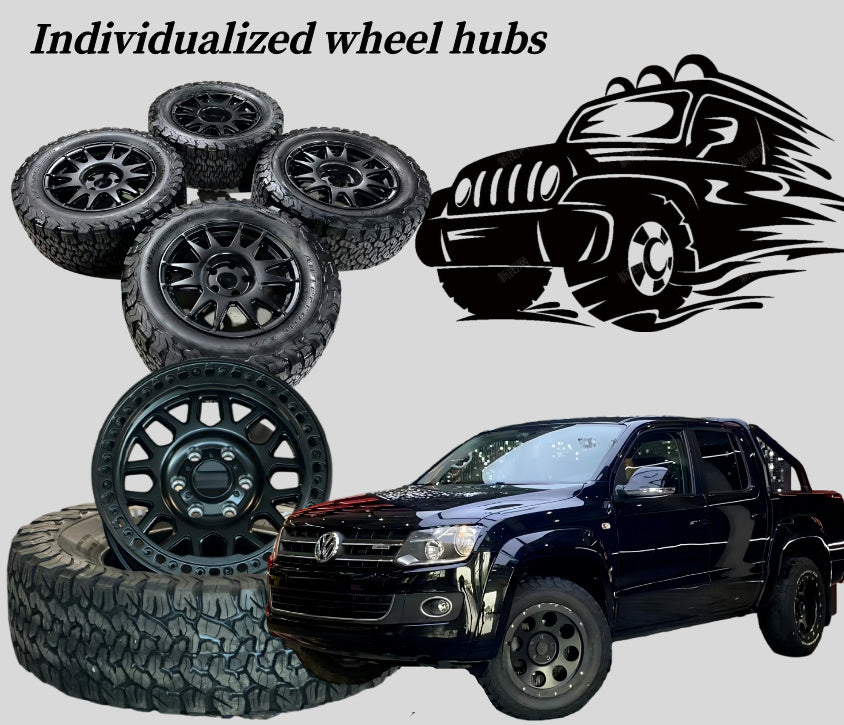 OEM/ODM Custom Aluminium Alloy Forged Wheel Hubs for 18 - 23 Volkswagen Amarok