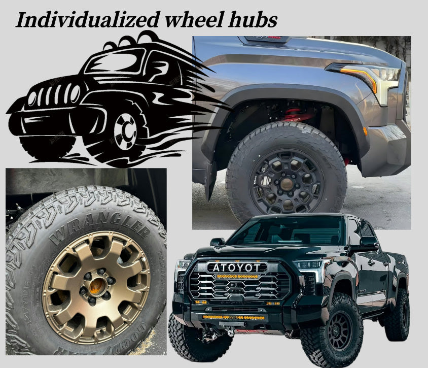 Alloy Forged Car Wheel Rim Offroad Wheels Parts for Toyota Tundra