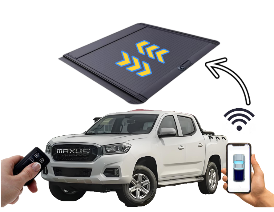 Hard Aluminium Alloy Retractable Tonneau Cover Manual Truck Bed Cover for LDV/Maxus