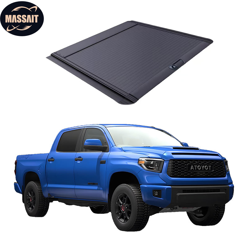Hochwertige, abschließbare, wasserdichte Roll-Up-Laderaumabdeckung: Maßgeschneidert für Toyota Tundra