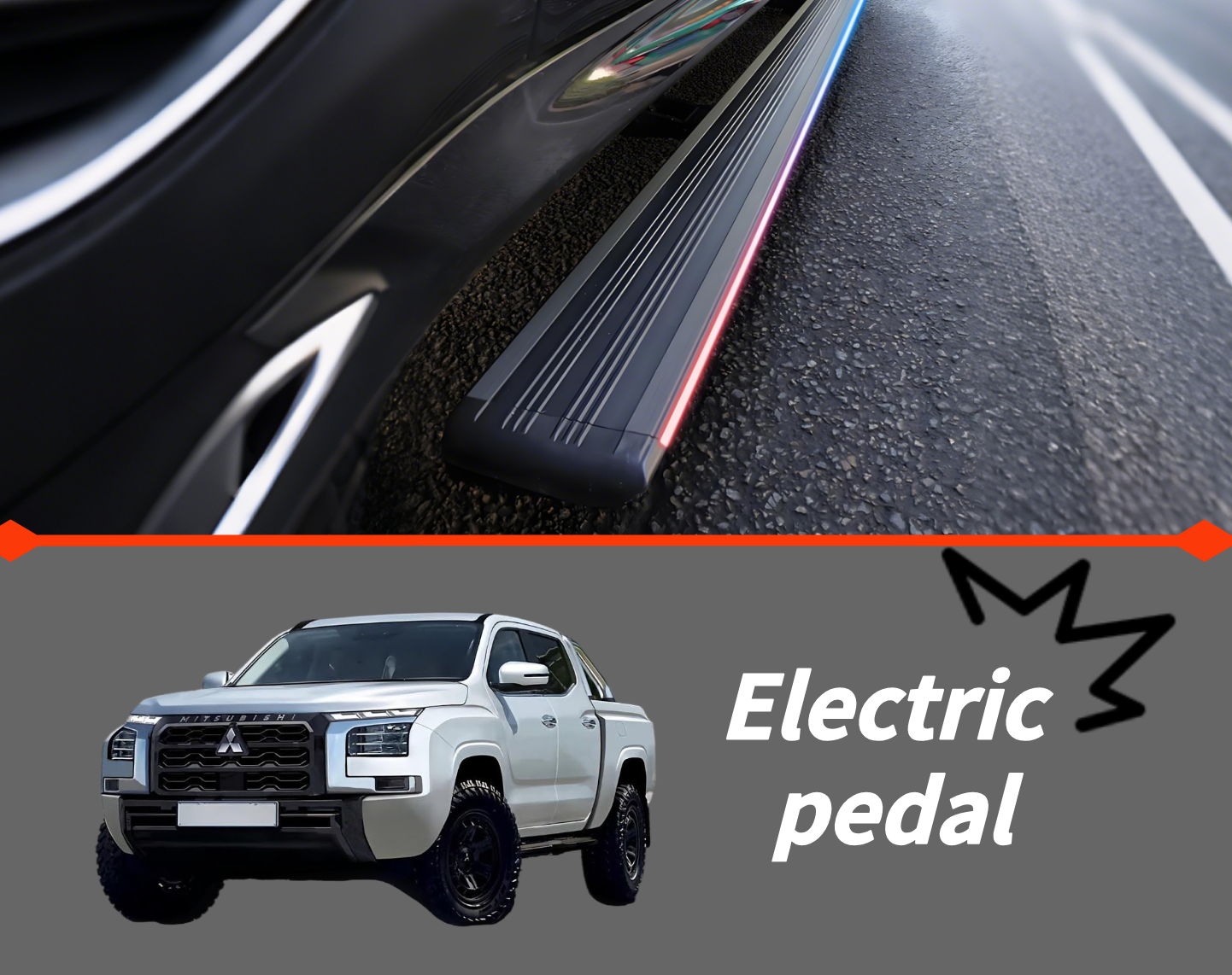 Running Boards for 21 - 23 Nissan XTrail