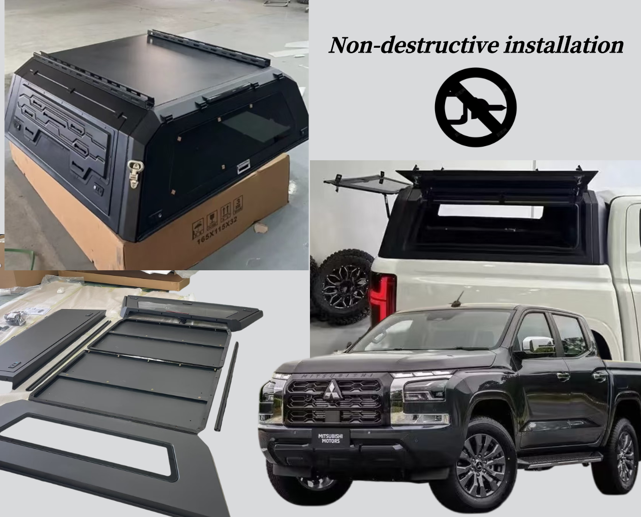 Premium Bespoke Hardtop Canopy — Ideal for Mitsubishi Triton