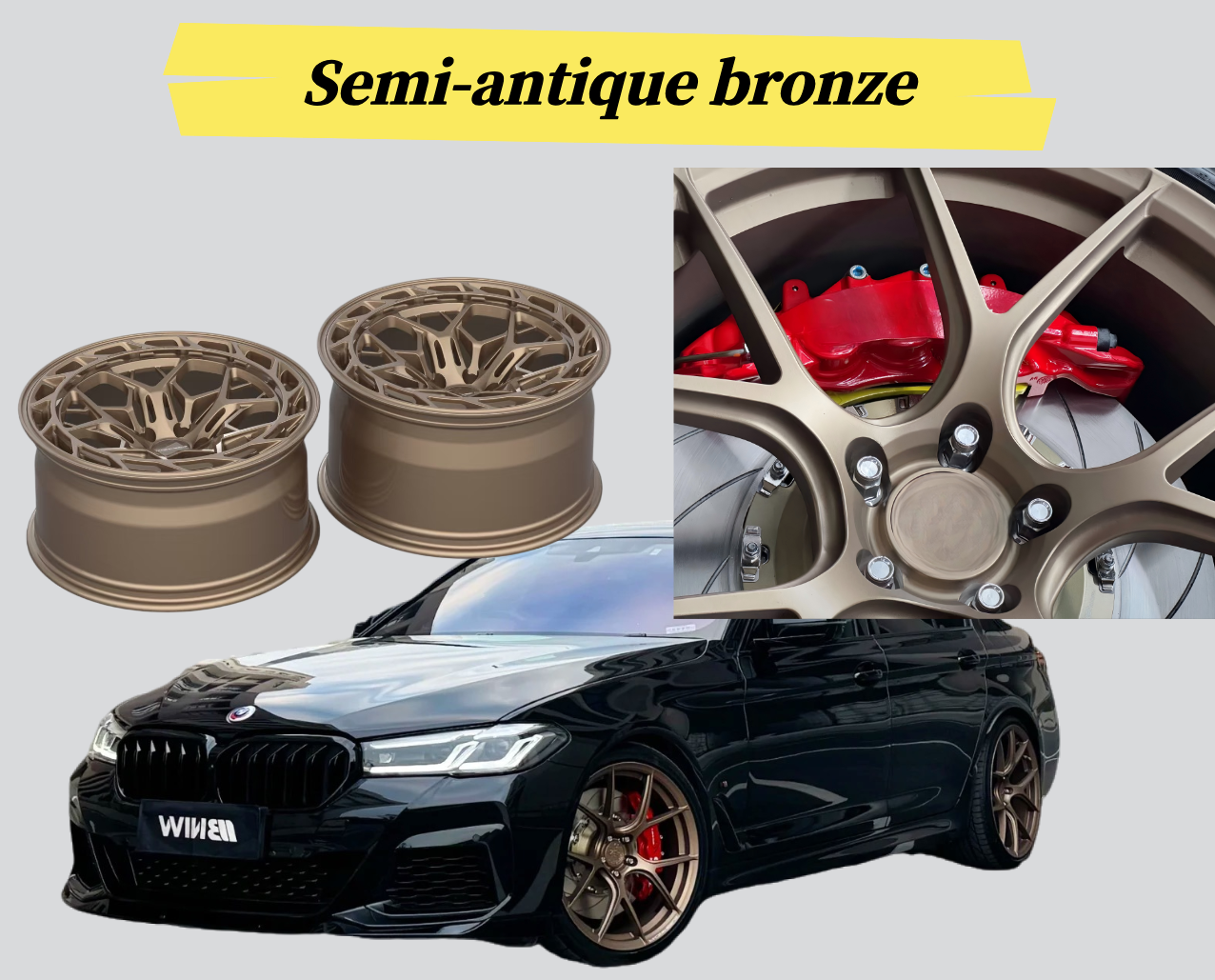 Bespoke Wheel Assemblies — Wheels, Hubs & Rims for BMW 5 Series