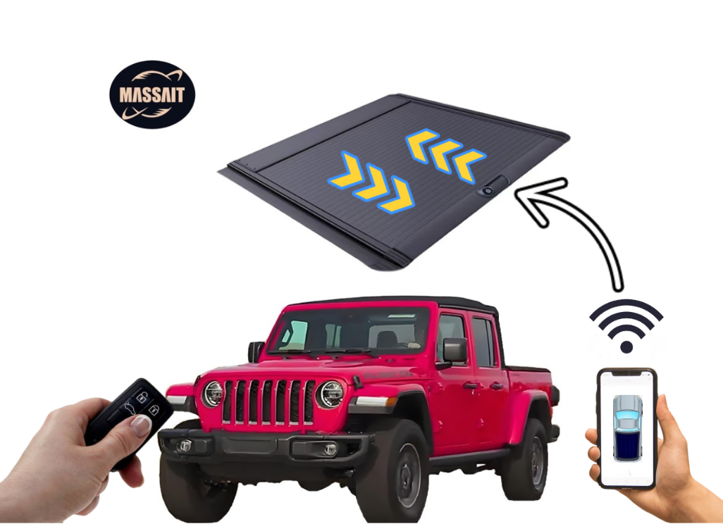 Jeep Gladiator 5FT Bed's Perfect Match - Our Sleek Retractable Tonneau