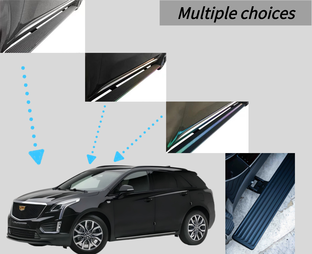 Powered Steps for 16 - 23 Cadillac XT5