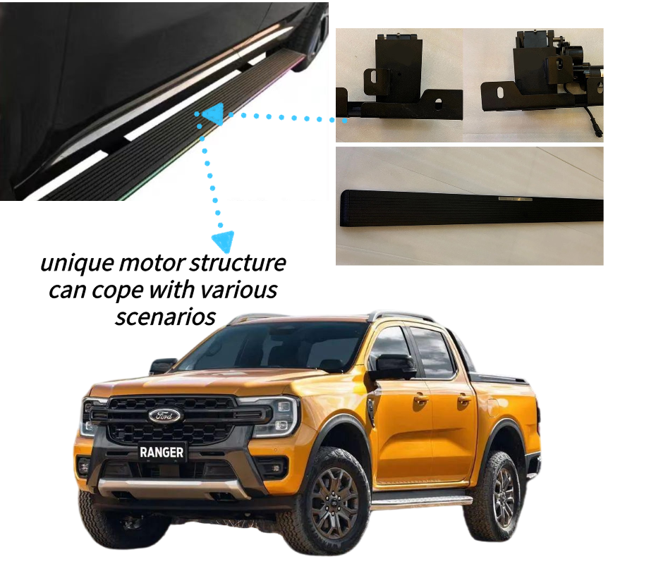 Automatic Side Foot Steps for 23 Ford Ranger