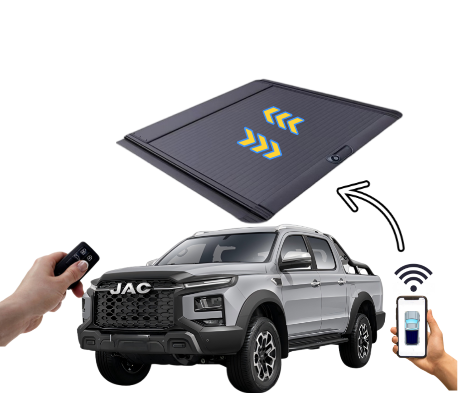 Hard Tonneau Cover - Retractable Bed Roller Shutter Lid for Shuailing T6/T8/T8 PRO (Standard & Ext Cabs)