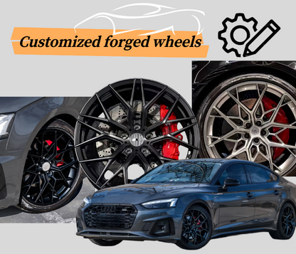 Blade Rim Aluminium Wheels Cars Rotor Alloy Wheels Forged Wheels for Audi A5