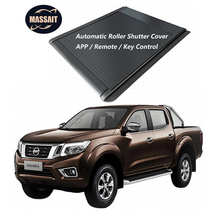 Off Road 4x4 Pickup Truck Accessories Aluminium Automatic Manual Roller Lid Shutter Tonneau Cover for Nissan Np300 Navara Frontier