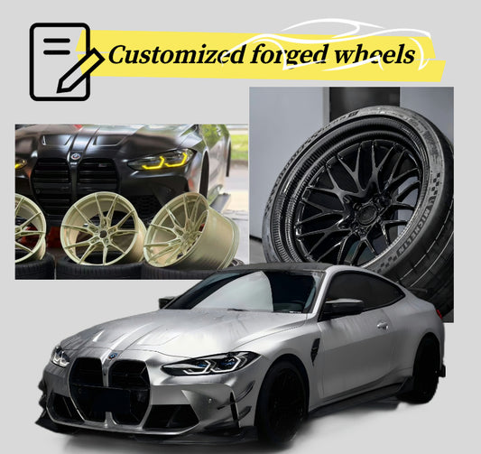 New Design Excellent Quality Cars Alloy Forged Wheels Rims for BMW M4