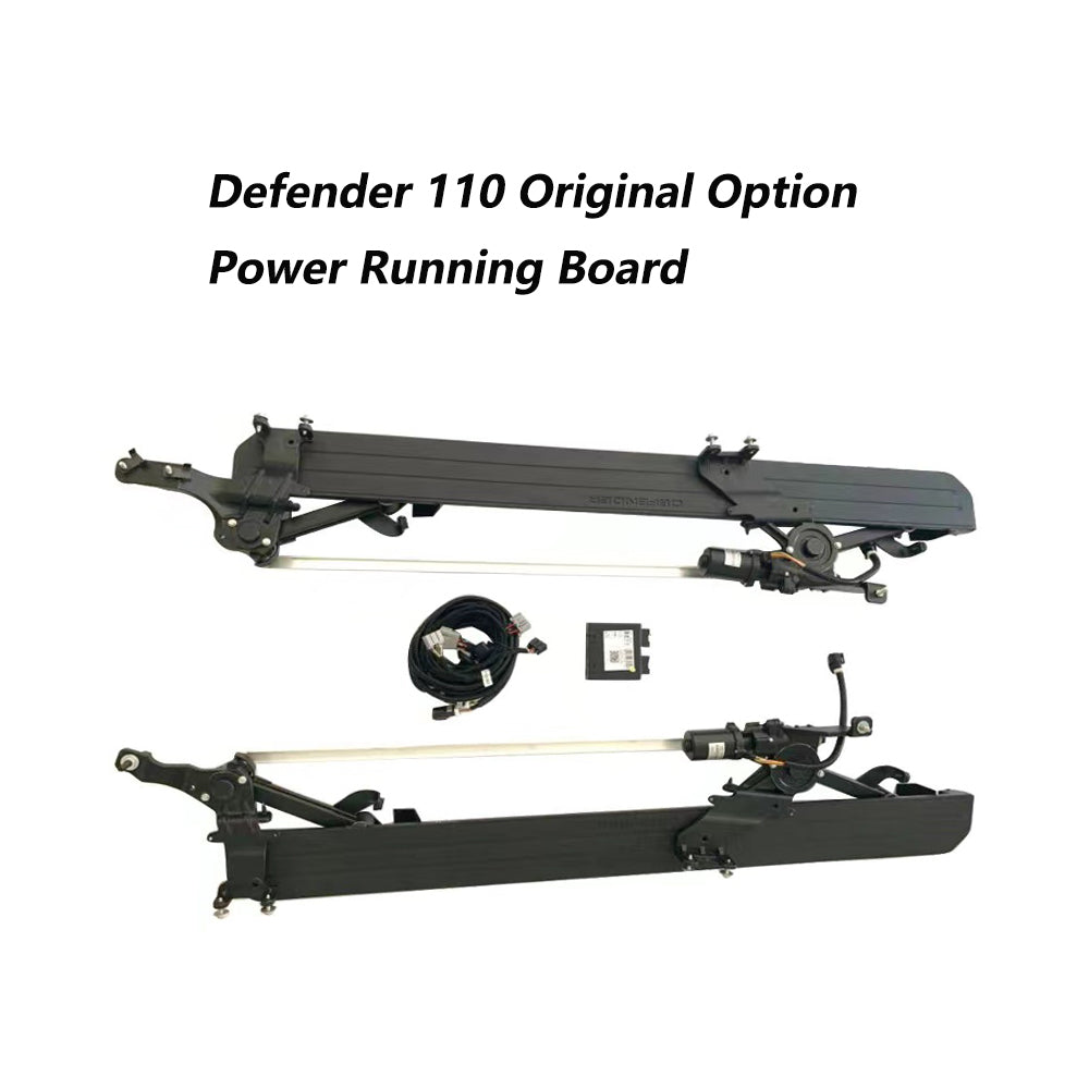 Replace Accessories Automatic Aluminum Power Running Board for Land Rover Defender Electric Side Step 4 Door 2 Door