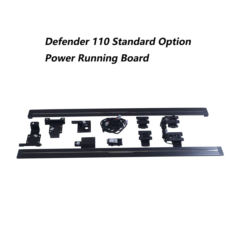 Replace Accessories Automatic Aluminum Power Running Board for Land Rover Defender Electric Side Step 4 Door 2 Door