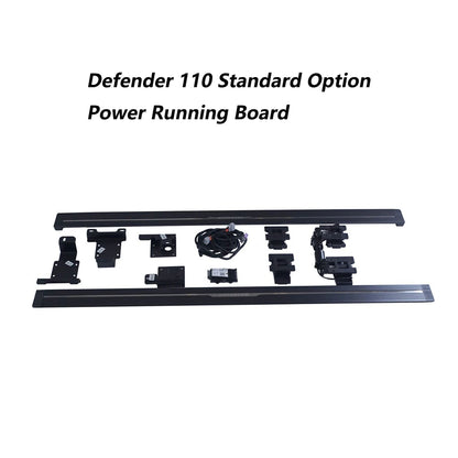 Replace Accessories Automatic Aluminum Power Running Board for Land Rover Defender Electric Side Step 4 Door 2 Door