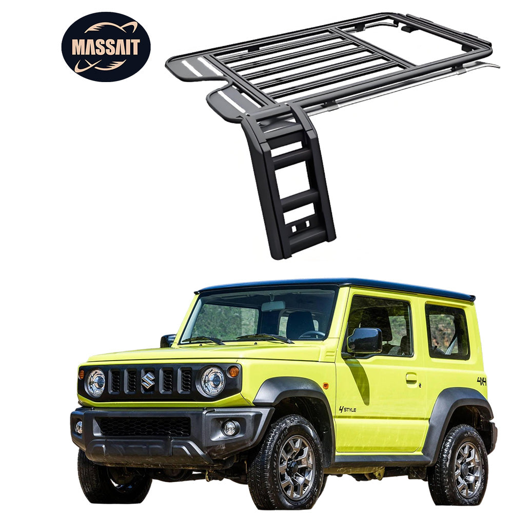 New Aluminum Alloy Body Parts Rooftop Carrier Removable Luggage Roof Rack for Suzuki Jimny Accessories JB64 JB74