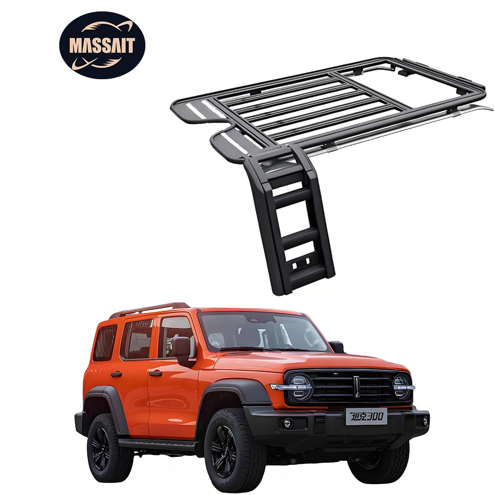 Simple Assembly Modification Roof Platform Luggage Carrier Basket Frame Bars Accessories for Great Wall GWM WEY TANK 300 500