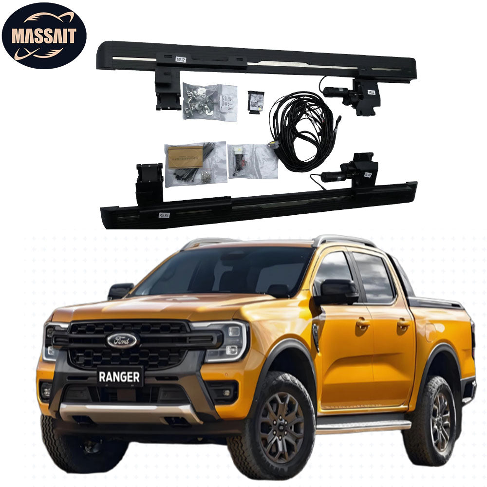 Automatic Electric Power Side Step Running Board for Ford Ranger Pickup Truck Crew Cab 4X4 Wholesale Aluminum Alloy Replacement