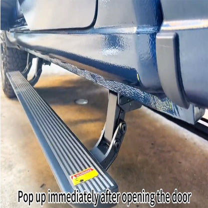 Fold Retractable 6 Breacket Electric Running Board Power Side Steps for Chevrolet Chevy Silverado 1500 2500 3500 Crewcab