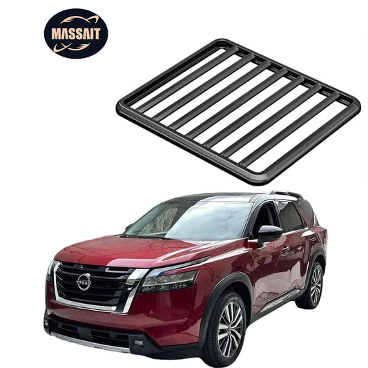 Car Roof Rack Cross Bars Compatible with Nissan Pathfinder Heavy Duty Aluminum Roof Rails Crossbars Rooftop Cargo Bars