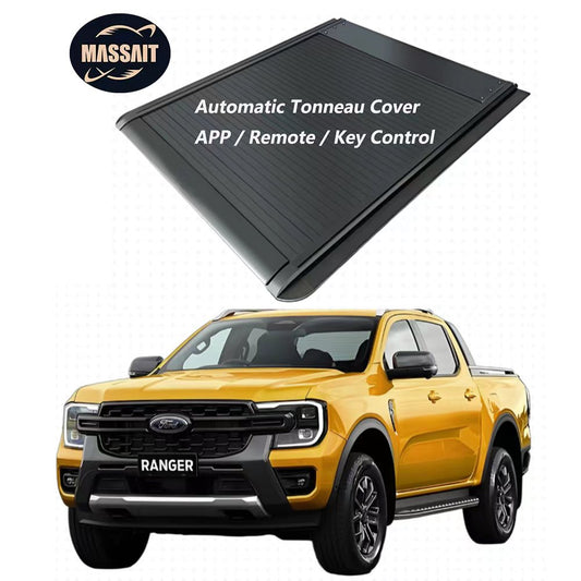 Retractable Locking Waterproof Aluminum Alloy Truck Bed Cover, Premium Pick for Ford Ranger