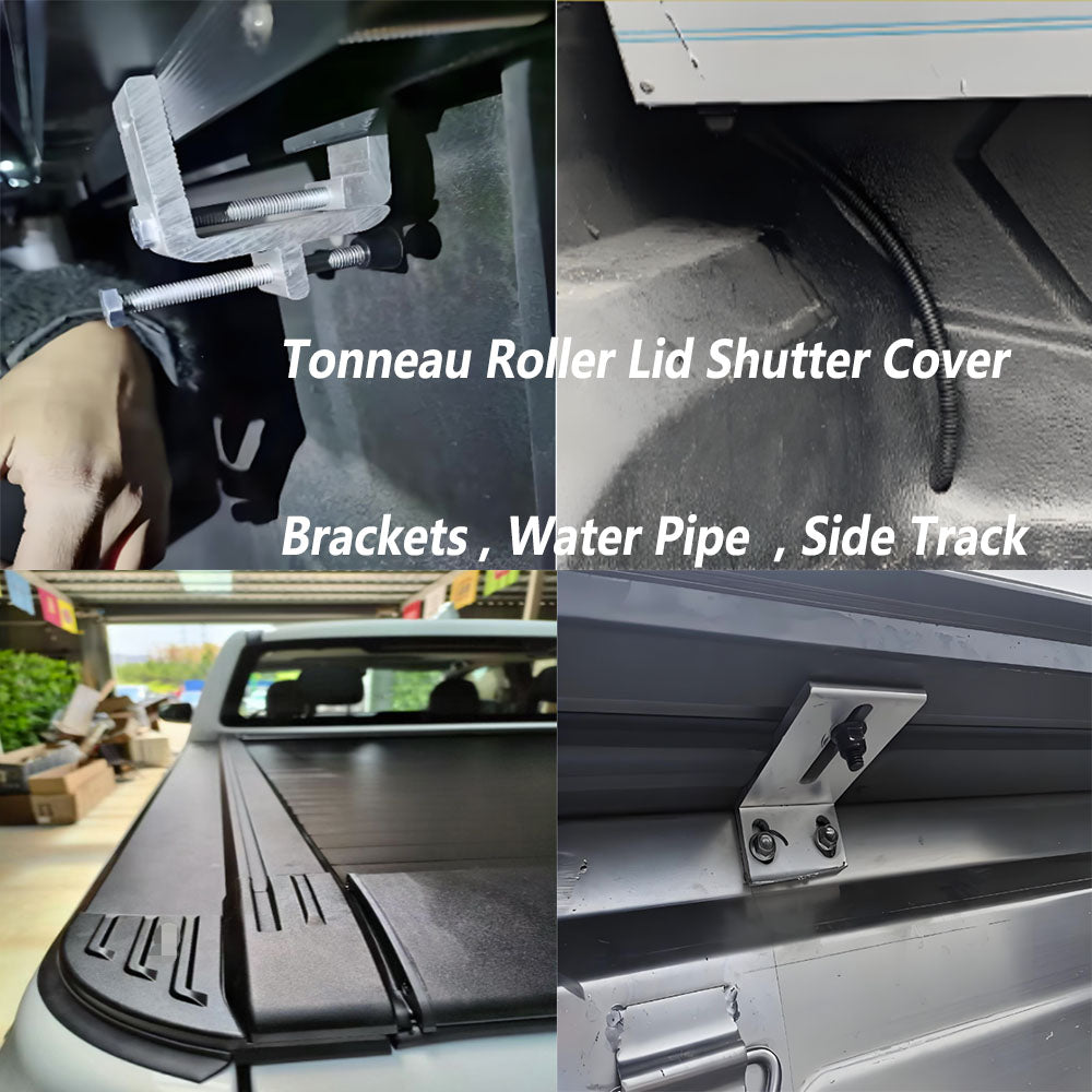 Off Road 4x4 Pickup Truck Accessories Aluminium Automatic Manual Roller Lid Shutter Tonneau Cover for Nissan Np300 Navara Frontier
