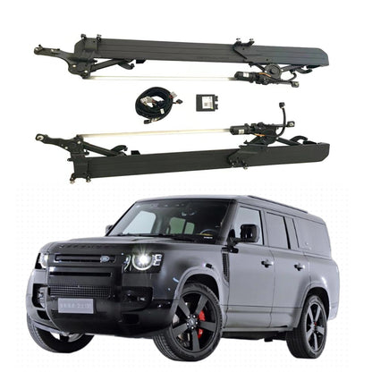 Replace Accessories Automatic Aluminum Power Running Board for Land Rover Defender Electric Side Step 4 Door 2 Door