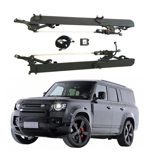 Replace Accessories Automatic Aluminum Power Running Board for Land Rover Defender Electric Side Step 4 Door 2 Door