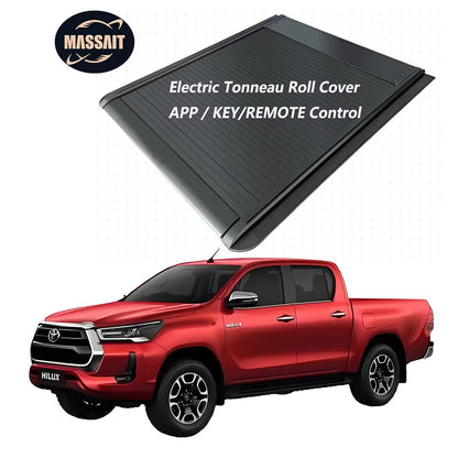 Aluminum Alloy Automatic Electric Manual Tonneau Cover Roller Lid Shutter Ute for 4x4 Pickup Trucks Toyota Hilux Revo/Vego/Travo