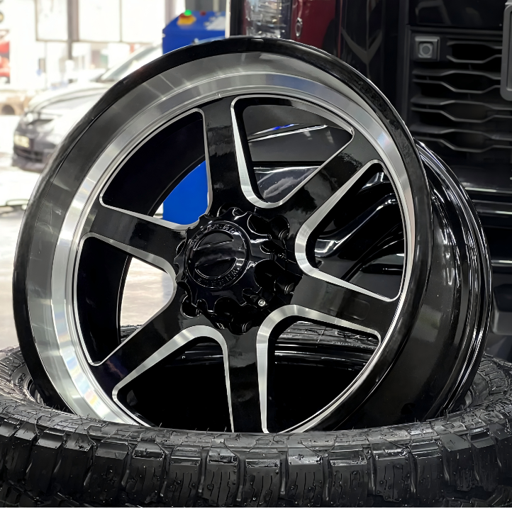High Performance Forged Alloy Wheels - Brushed Black Multi - Spoke for Audi RS 7 Sportback (New Condition, Ideal Car Parts)