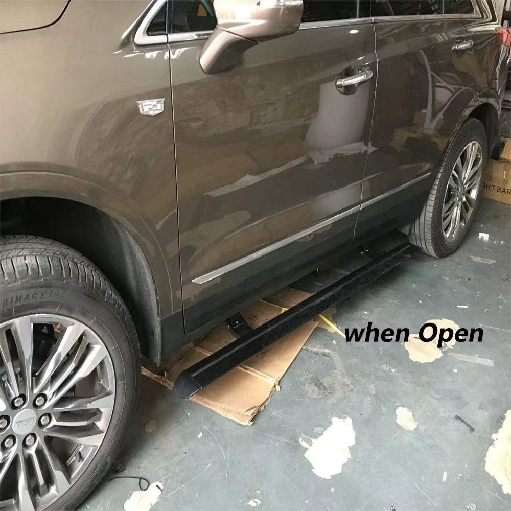Drill-Free Installation Automatic Power Retractable Automatic Running Board Cadillac XT4/XT5/XT6 SUV Electric Side Pedal Step