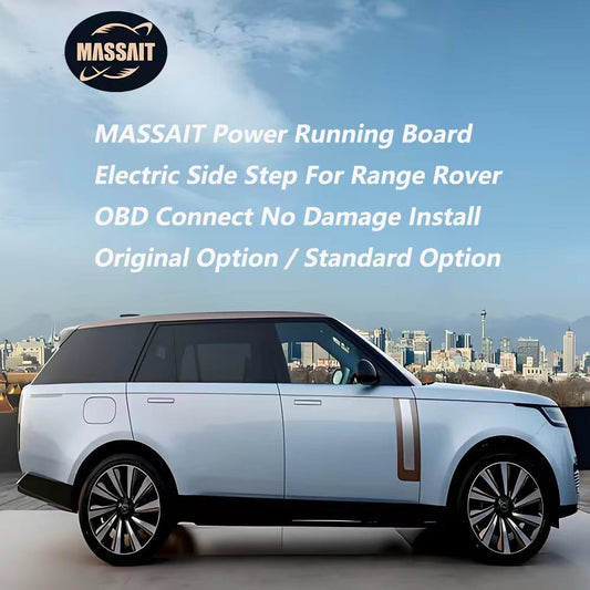 Electric Automatic Retractable Aluminum Side Foot Steps Power Running Boards for Land Rover Range Rover Sport