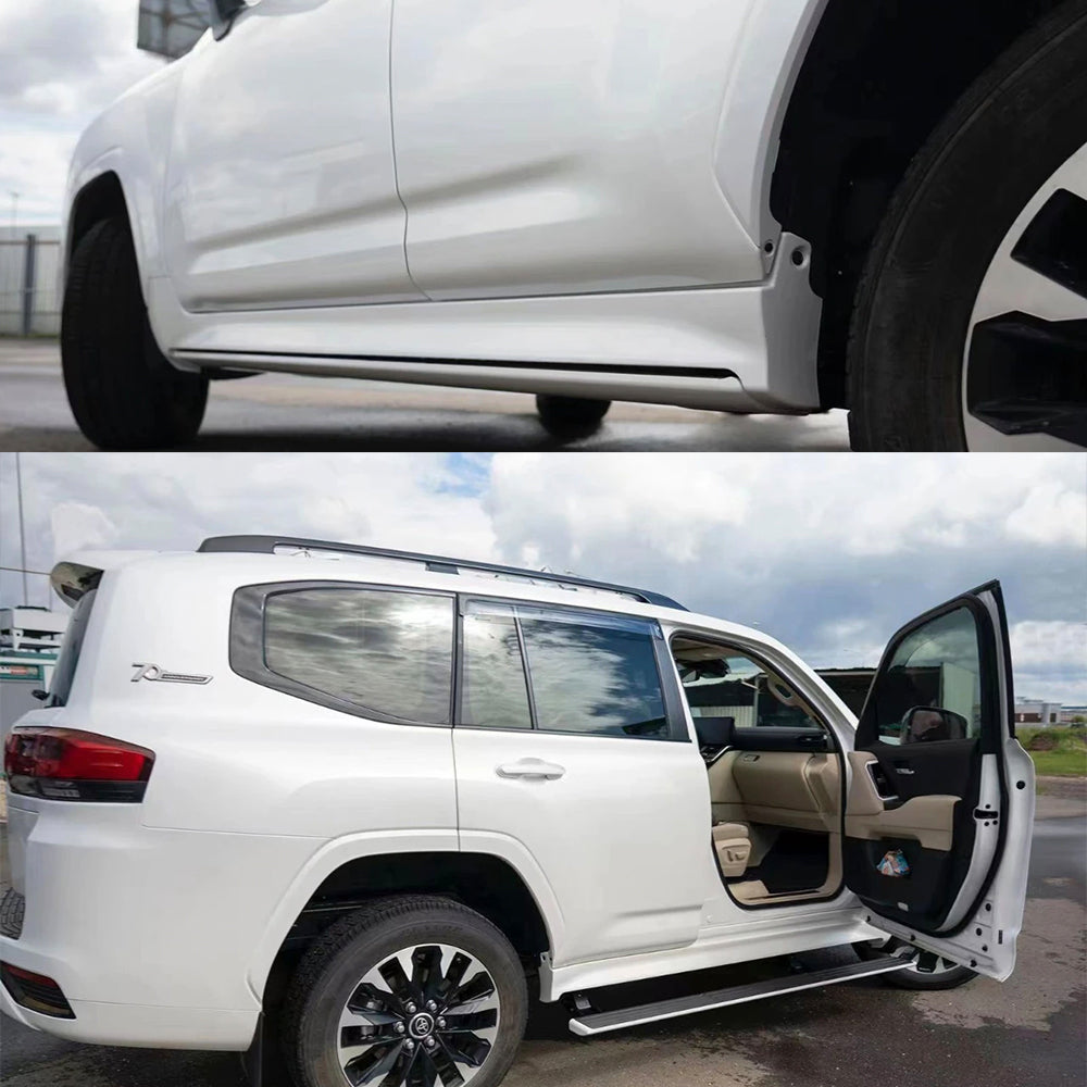 Automatic Electric Power Side Step Running Board for Toyota Land Cruiser LC200/LC300 With Side Skirt